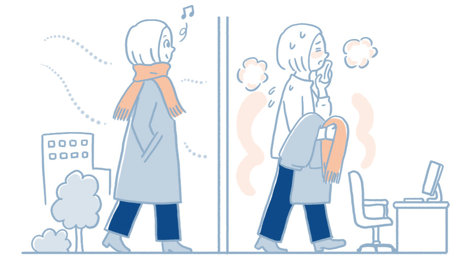 冬場 汗 かき方で変わる!冷え・むくみ解消法